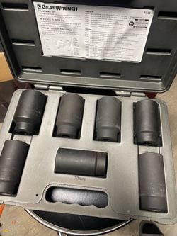 7 piece gearwrench axle socket set