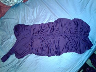 Size medium purple tight fit dress