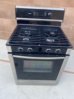 Bosch natural gas stove