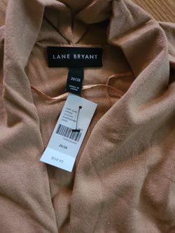 Lane Bryant Woven Throw over Sweater