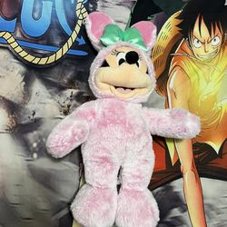 Disney Minnie Mouse 2021 Easter Bunny Plush 18”