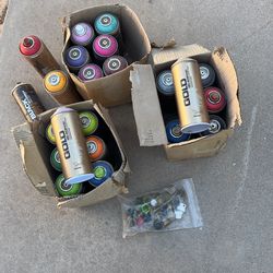 Montana Gold Spray Paint Only 4 Used