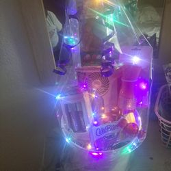 Pastel lite up PARIS HILTON EASTER BASKET