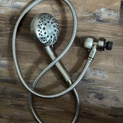 Silver Handheld Shower Head