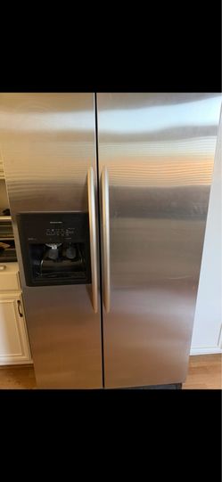 KitchenAid Side-by-side stainless steel refrigerator