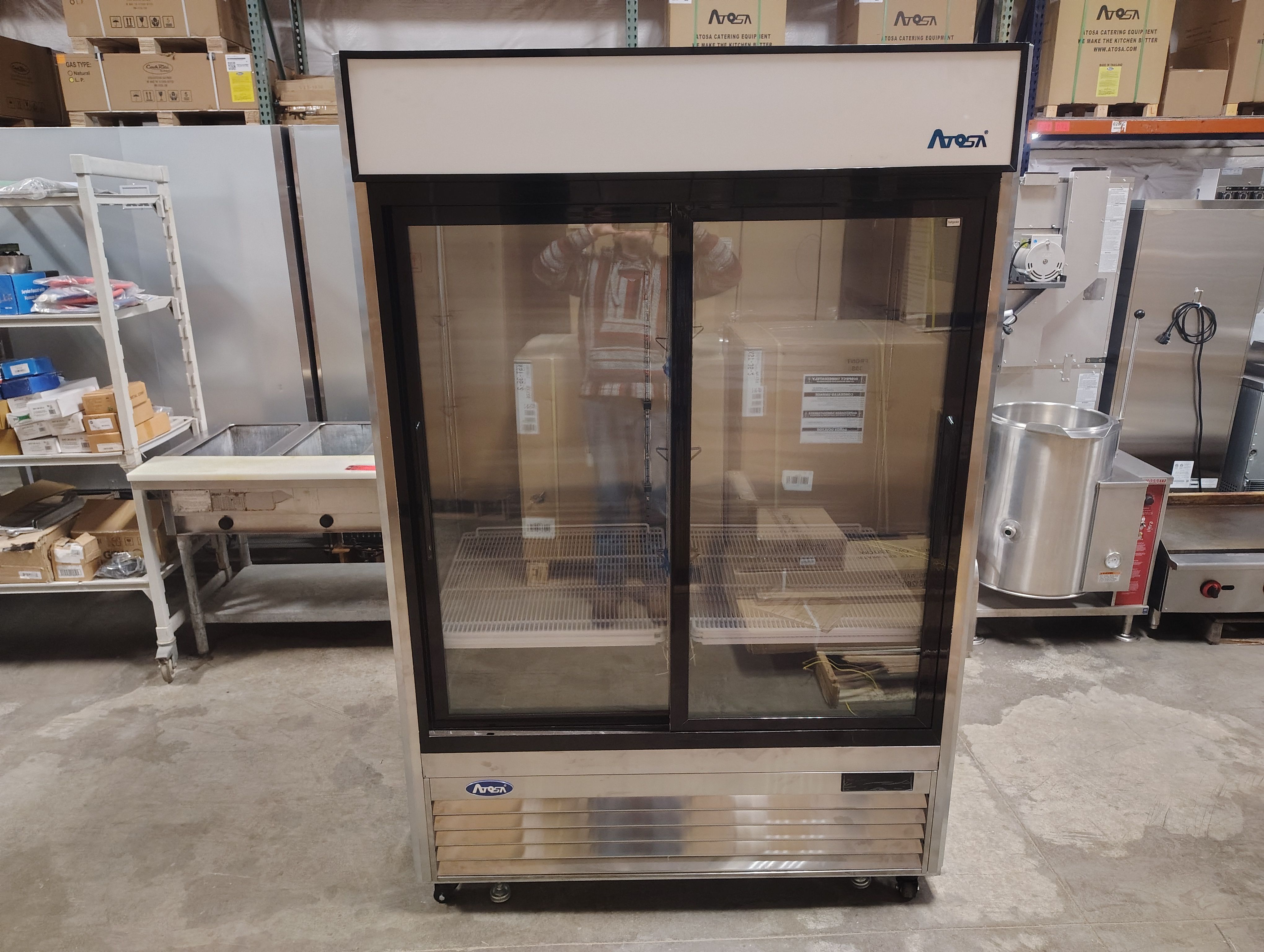 Atosa MCF8709GR Refrigerator Merchandizer (Little Boots)