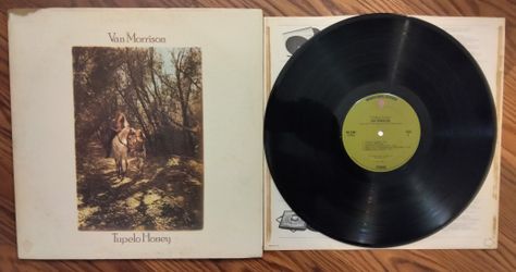 VINTAGE (1971) VAN MORRISON "TUPELO HONEY" VINYL RECORD