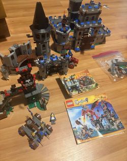 LEGO Castle Huge Incomplete Lot – 70404 Castle, 70403 Dragon, 70401, 70806