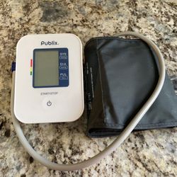 Publix Upper Arm Blood Pressure Monitor - Accurate & Easy!