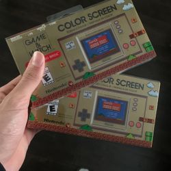 Dead stock Super Mario Bros Game & Watch