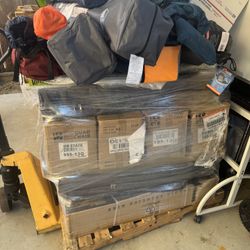 Pallet Sale Outdoor Chairs Exercise Bike And More 
