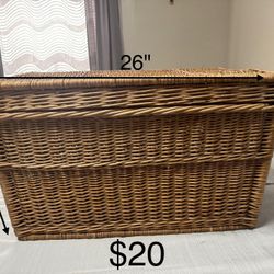 Wicker Storage Basket