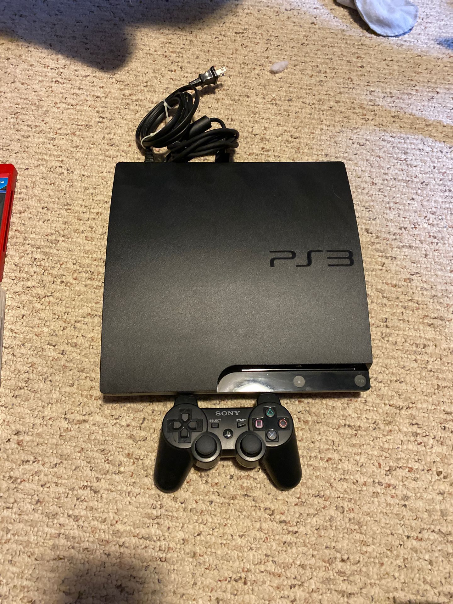 PlayStation 3 with 4 Games PS3