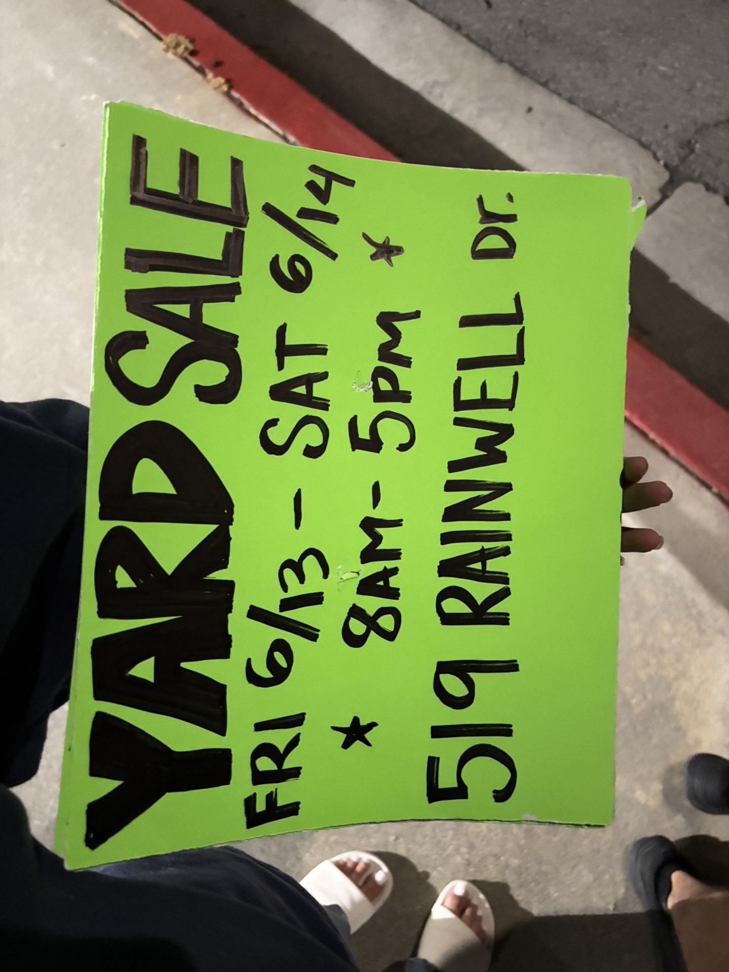 YARD SALE!