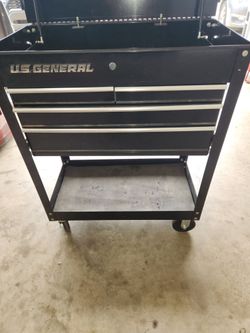 Rolling cart tool chest