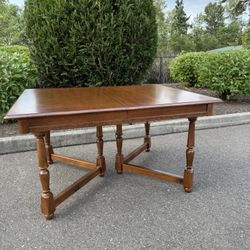 Antique kitchen table. Antique dining table. 