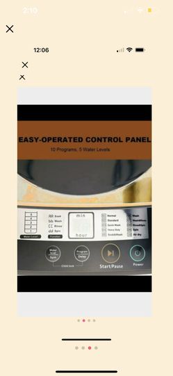 Portable washing machine