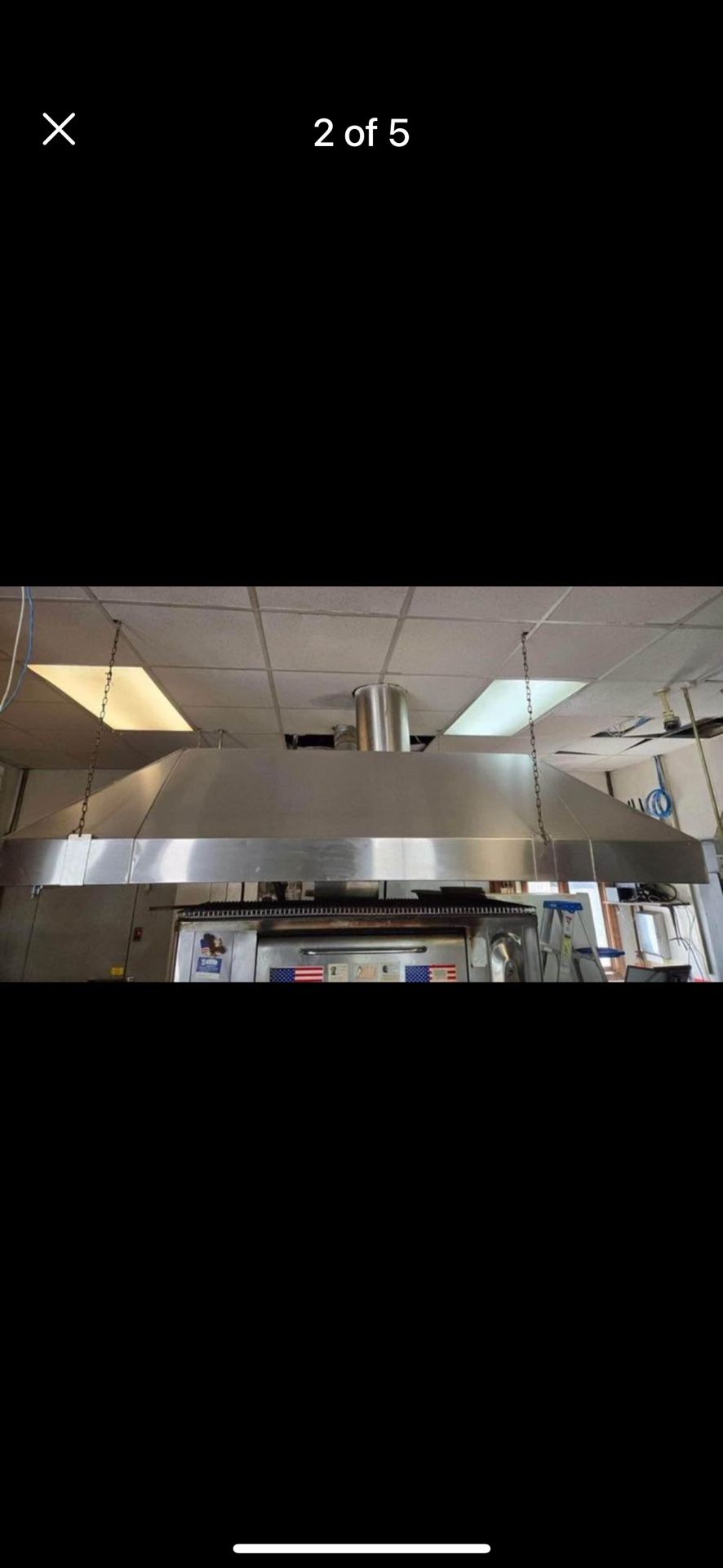 Pizza Oven Hood