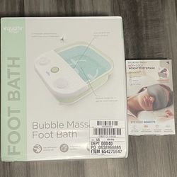 Foot Massager and Eye Cover