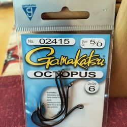 FISHING OCTOPUS BARBLESS SIZE 5/0