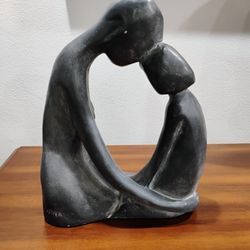 Vintage Sculpture "Girl Talk"
