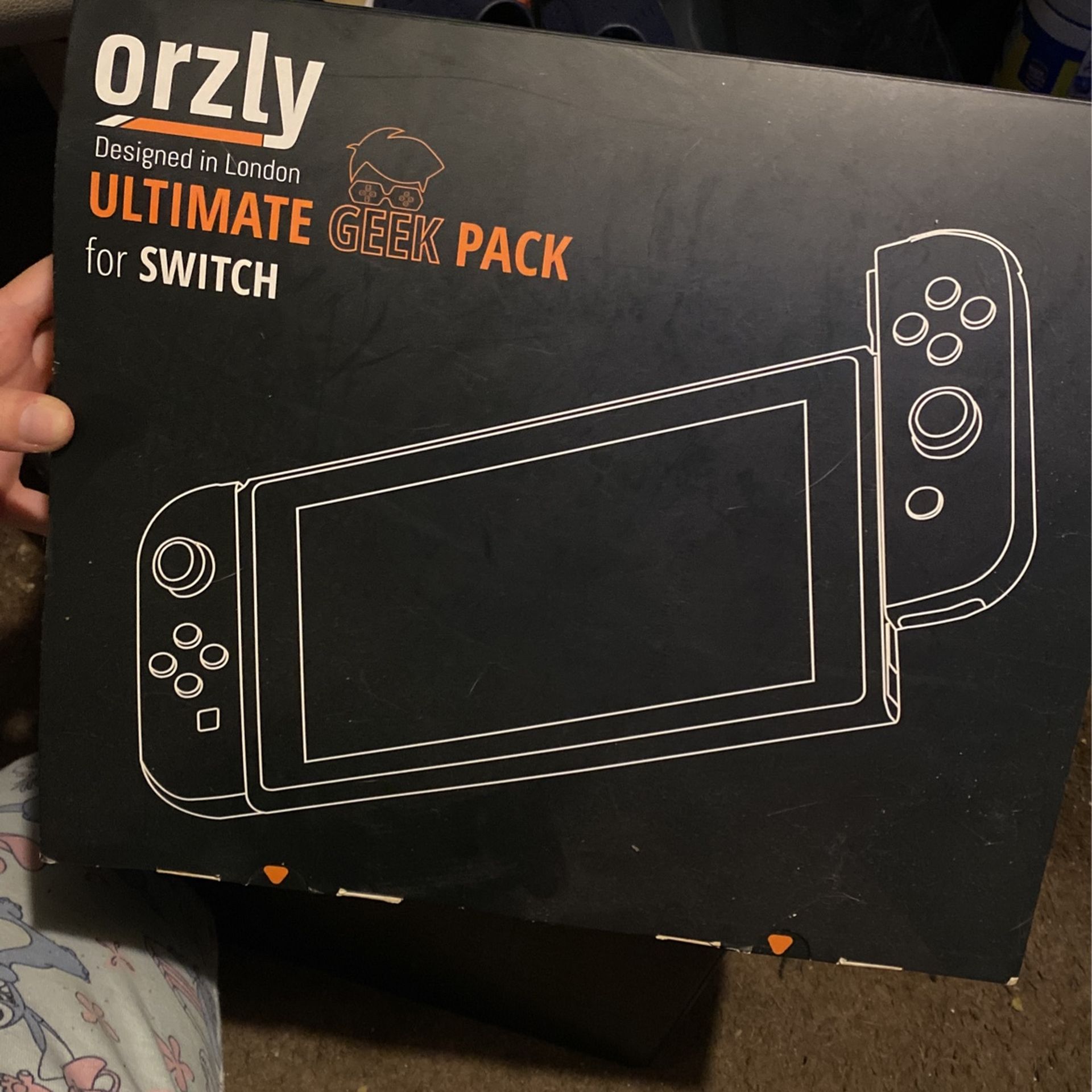 Orzly Geek Pack For Nintendo Switch
