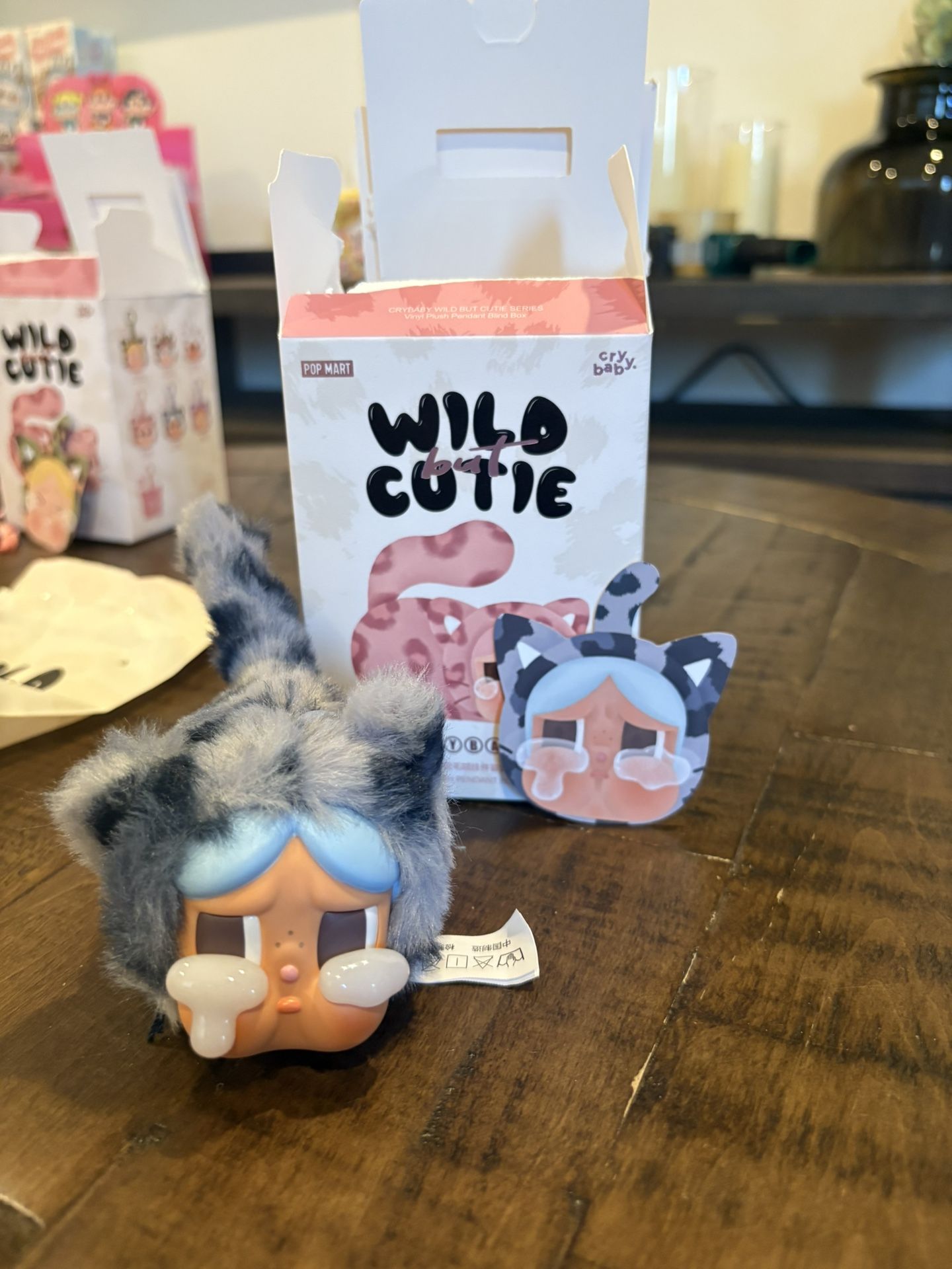 Pop Mart Crybaby Wild but Cutie Series Denim Cutie Vinyl Plush Pendant