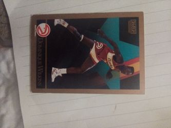 Skybox Hawks Dominique Wilkins number