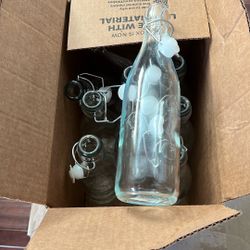 Decorative Bottles With Lids 