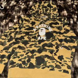 BAPE 1st Camo College Pullover Hoodie