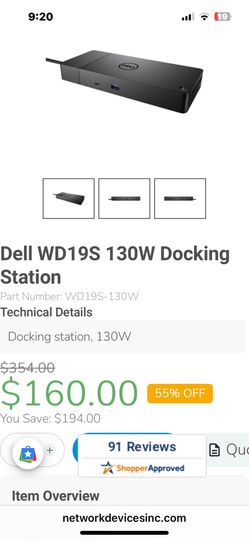 Docking Station Dell WD19S