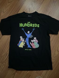 The Hundreds x the witches by Roald Dahl graphic black shirt   size medium men