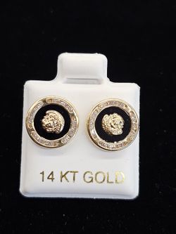 Versace 14k Earring