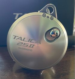 ( Brand New) Shimano Talica 25A and choice of United Composites rail rod combo