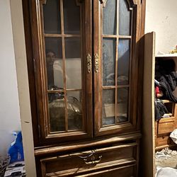 wooden antique Dresser