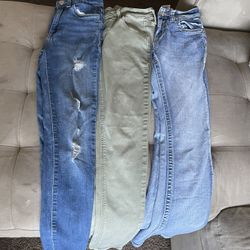 Girls Size 12 Jeans $3 Each