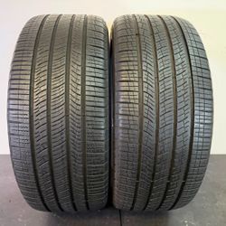 V818  255 45 20 105V  Pirelli Scorpion MS  2 used tires 85% life 