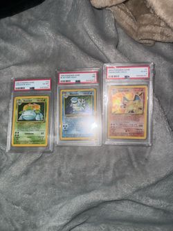 Pokemon base set graded cards 1999