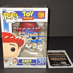 🔥 John Morris autographed Funko JSA COA🔥