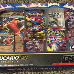 MEGA LUCARIO EX Figure Collection For Trade
