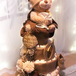 Custom Diaper  Cake