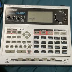 Boss Dr 880 Drum Machine