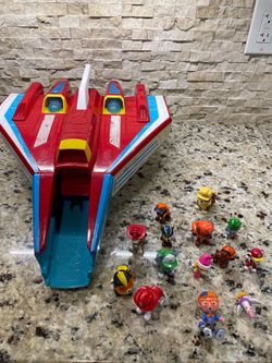 Paw Patrol Mighty Pups Super Paws Lot & Figures