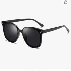 Trendy Polarized Sunglasses for Women Men Oversized Sun glasses 100% UV Blocking 