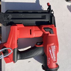 M18 Fuel 18 volt Lithium Brushless Cordless Gauge brad nailer