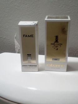 Paco Rabanne Million Lucky cologne for men & Fame Lotion for men