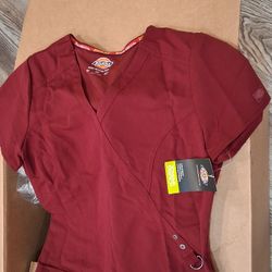 Dickies WOMEN MOCK WRAP MEDICAL SCRUB