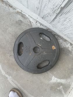 35 Pound Plate