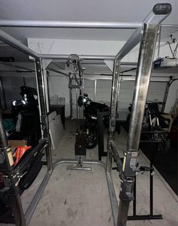 Tuff stuff power cage with 200 lbs weight stock
