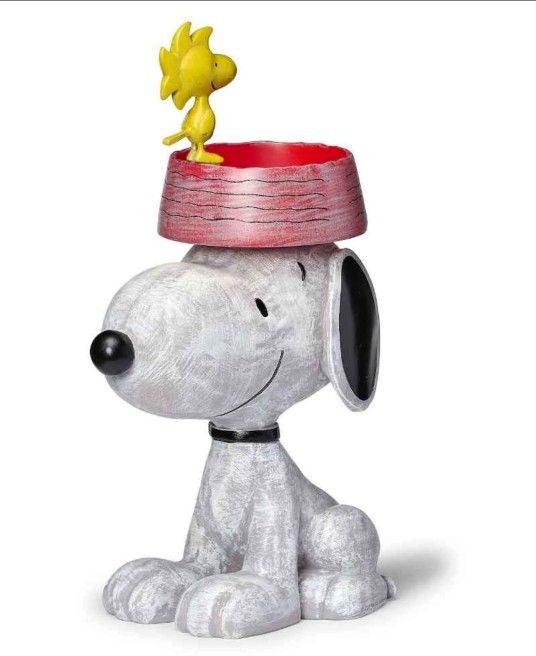 birdfeeder snoopy 13 inches new